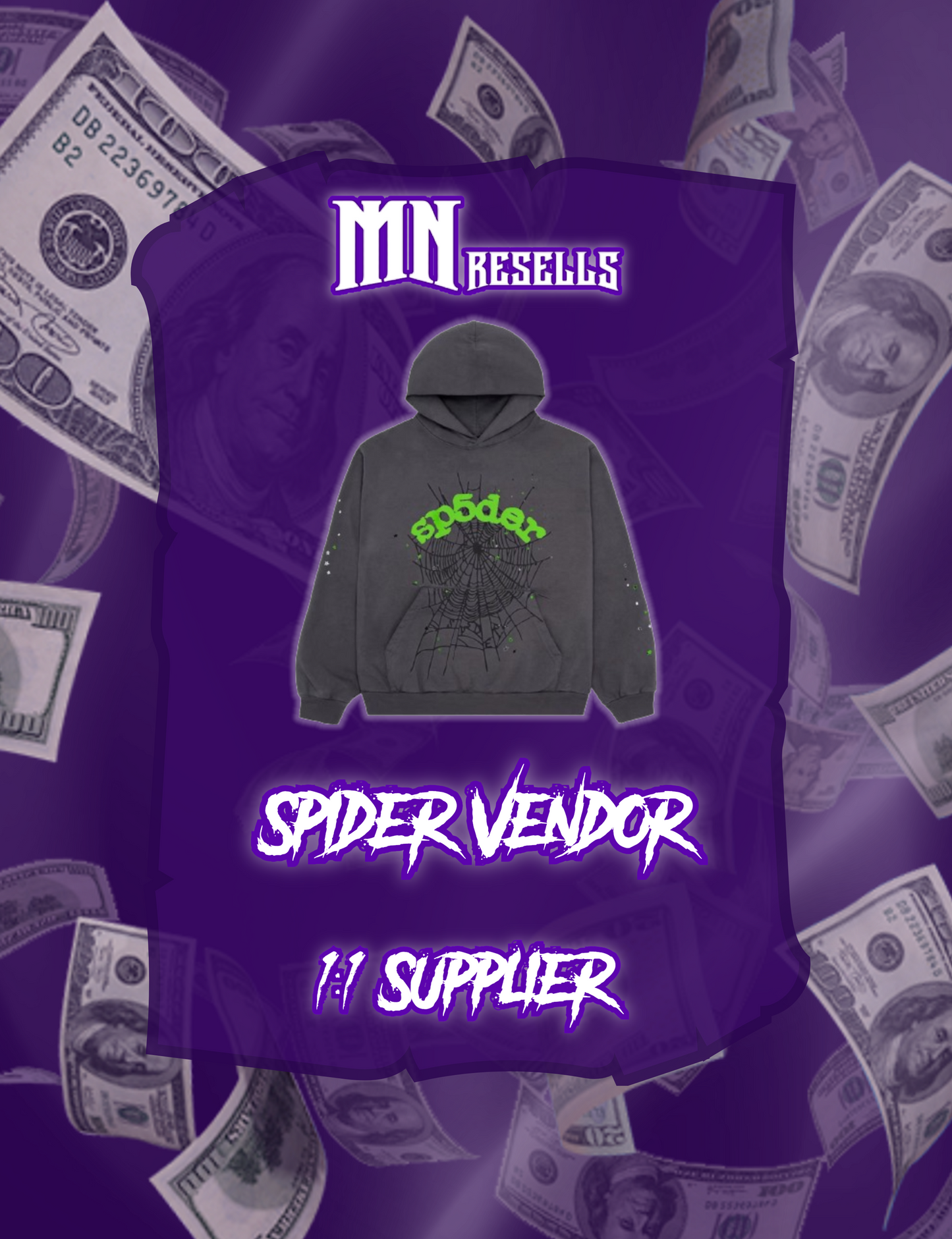 Spider Hoodie Vendor